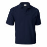 Мужская рубашка поло с коротким рукавом Redfort 210 темно-синяя