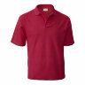 Мужская рубашка поло с коротким рукавом Redfort 210 бордовая