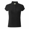 Женская рубашка поло с коротким рукавом Redfort Lady 210 черная