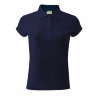Женская рубашка поло с коротким рукавом Redfort Lady 210 темно-синяя
