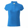 Женская рубашка поло с коротким рукавом Redfort Lady 210 голубая