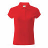 Женская рубашка поло с коротким рукавом Redfort Lady 210 красная